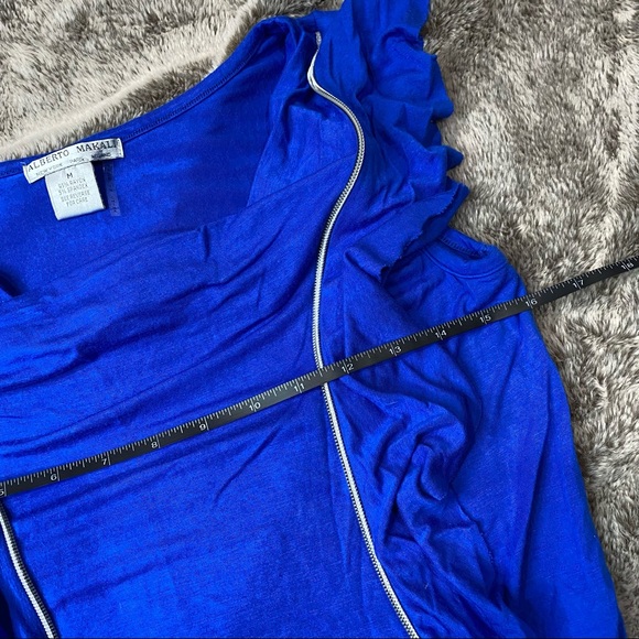 Alberto Makali Zipper Detail Mini Dress - Picture 4 of 6